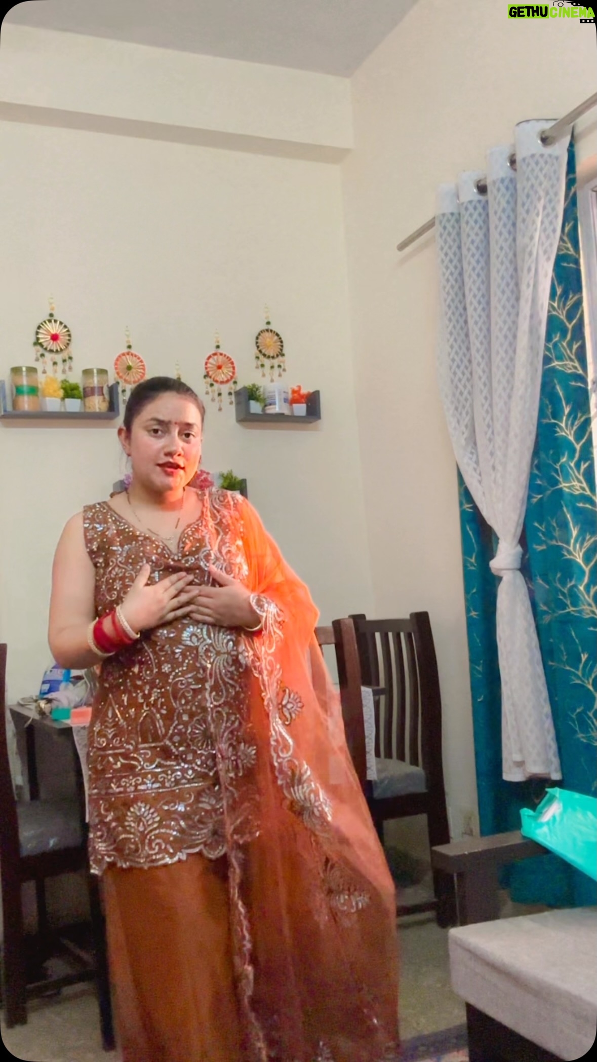 Ankita Chauhan - 11.7K Likes - outfit by @meenu_collection12