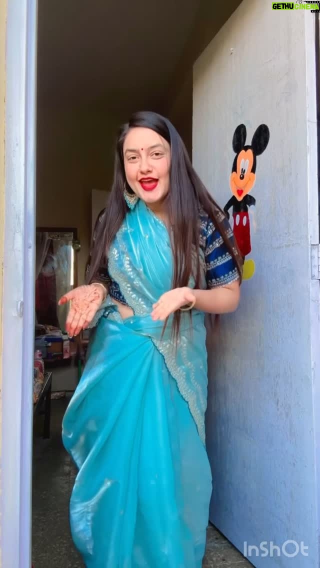 Ankita Chauhan - 4.8K Likes - saree by @meenu_collection12