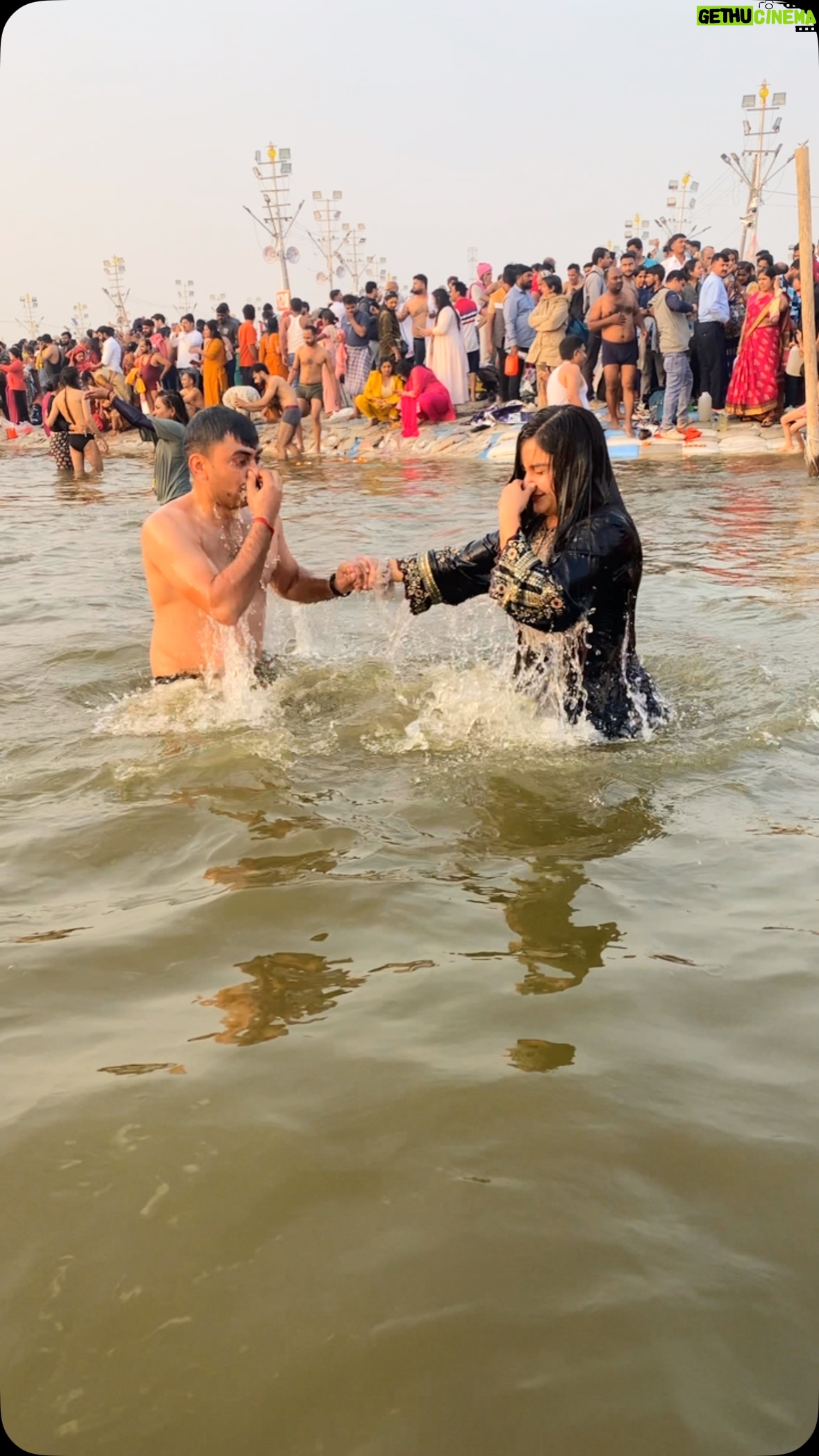 Ankita Chauhan - 18.6K Likes - Mahakumbh♥️ #sangam #trivanighat
