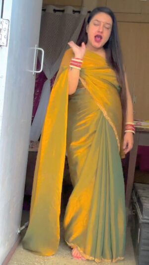 Ankita Chauhan Instagram - saree link @bridal.lehanga