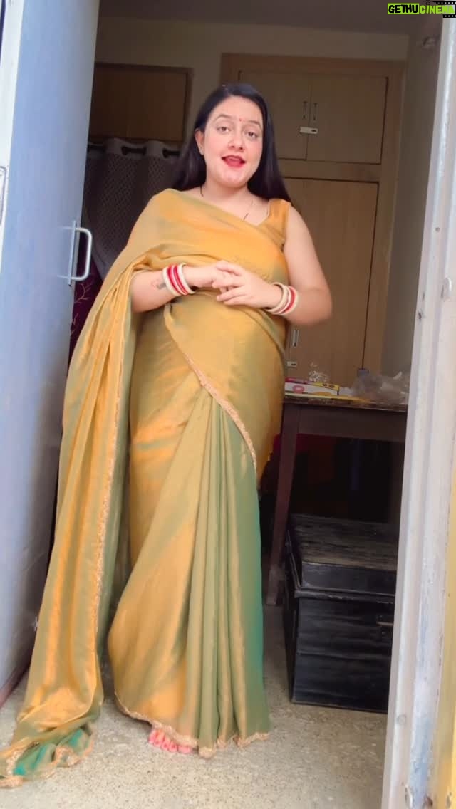 Ankita Chauhan - 4.4K Likes - saree link @bridal.lehanga