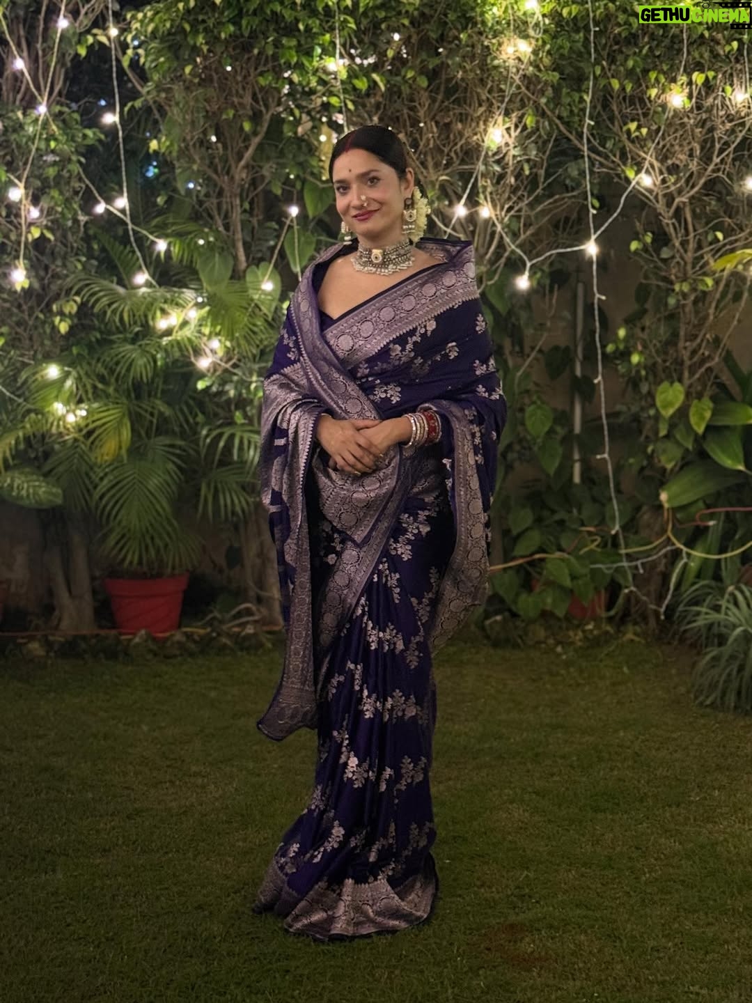 Ankita Lokhande - 436.6K Likes - “Happy Diwali to everyone! 🌟
May this festival of lights bring prosperity, peace, and endless positivity into your lives.
Let’s be kind, be generous, and be loving towards one another.
Let’s spread smiles, spread peace, and fill the world with good vibes.

This Diwali is not about any religion — it’s about humanity, compassion, and togetherness.
Let’s celebrate light within and around us. 💫
#HappyDiwali #Peace #Humanity #Kindness #GoodVibesOnly