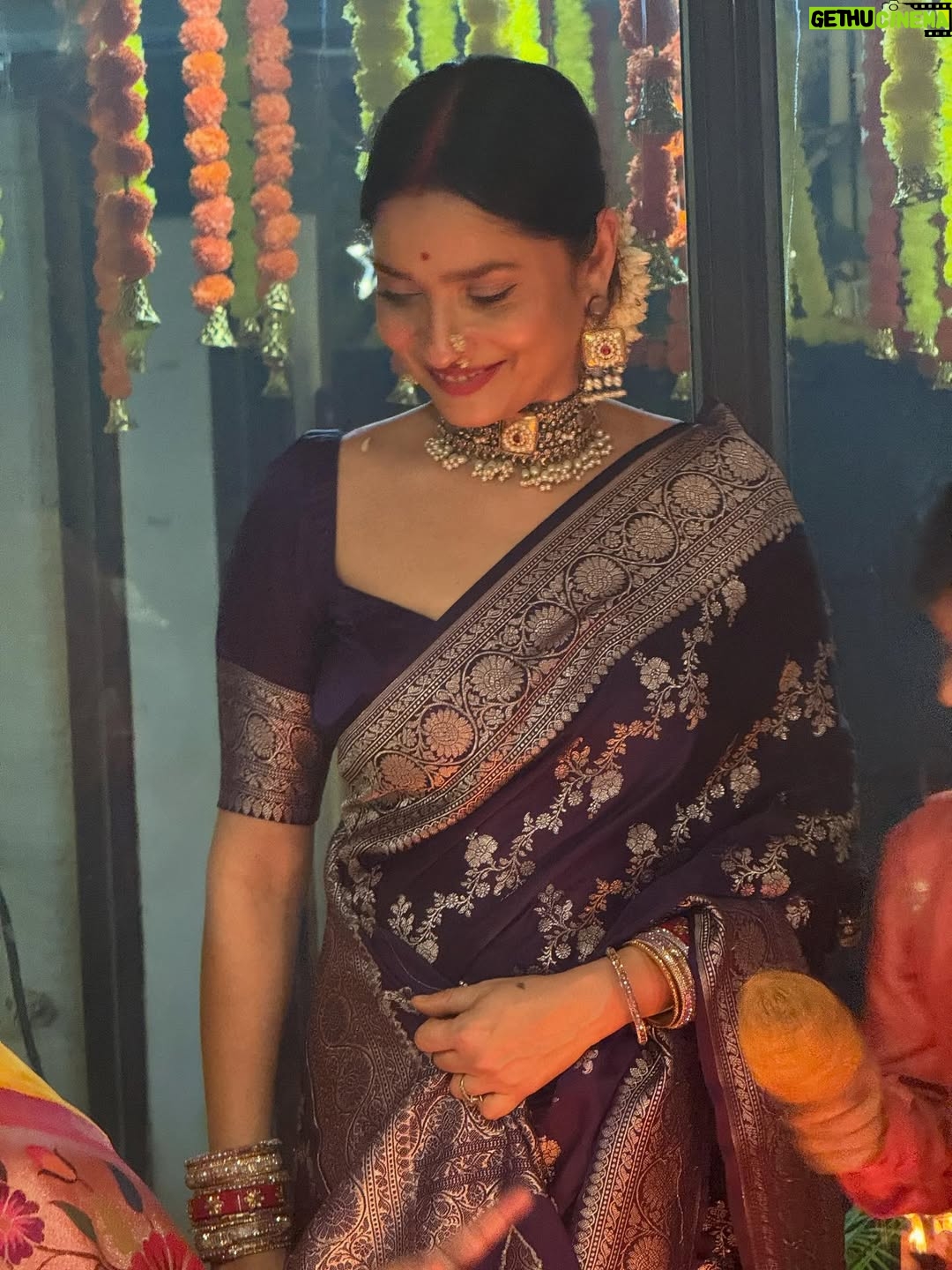 Ankita Lokhande - 436.6K Likes - “Happy Diwali to everyone! 🌟
May this festival of lights bring prosperity, peace, and endless positivity into your lives.
Let’s be kind, be generous, and be loving towards one another.
Let’s spread smiles, spread peace, and fill the world with good vibes.

This Diwali is not about any religion — it’s about humanity, compassion, and togetherness.
Let’s celebrate light within and around us. 💫
#HappyDiwali #Peace #Humanity #Kindness #GoodVibesOnly