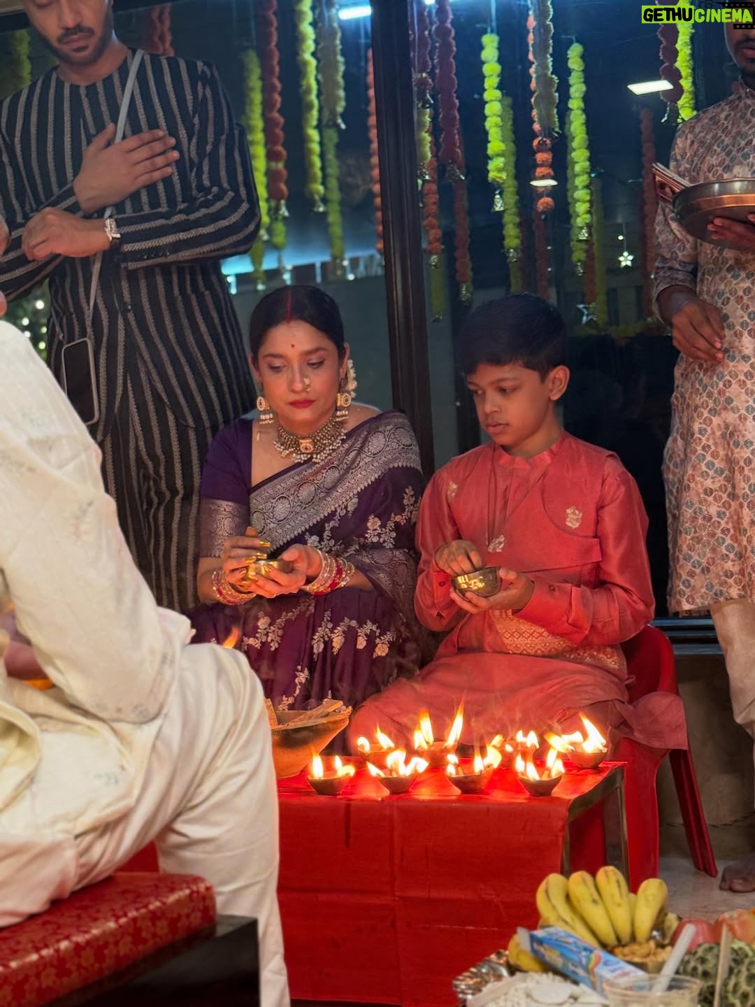 Ankita Lokhande - 436.6K Likes - “Happy Diwali to everyone! 🌟
May this festival of lights bring prosperity, peace, and endless positivity into your lives.
Let’s be kind, be generous, and be loving towards one another.
Let’s spread smiles, spread peace, and fill the world with good vibes.

This Diwali is not about any religion — it’s about humanity, compassion, and togetherness.
Let’s celebrate light within and around us. 💫
#HappyDiwali #Peace #Humanity #Kindness #GoodVibesOnly