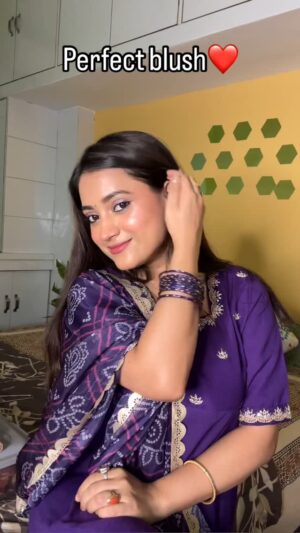 Ankita Mishra Instagram - Perfect pink blush #blush #skincare #beauty #nykaa #wishlink
