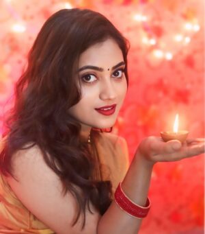 Ankita Mishra Instagram - Happy diwali 🪔 #diwali #post #diwalidecorations