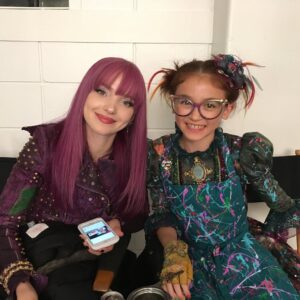 Anna Cathcart Instagram - 10 years of Descendants❤️ the definition of a dream come true. forever in disbelief i got to be part of this magic! the little girl in me is still squealing. 

Cameron, to be in the same room as you was an honour in itself. you are a light and forever in my heart🤍 @thecameronboycefoundation