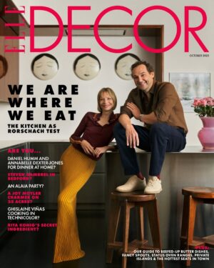 Annabelle Dexter-Jones Instagram - The best-laid plans. @danielhumm of Eleven Madison Park commissioned @studiozung's Tommy Zung to create the ultimate pad. Then he met actress Annabelle Dexter-Jones (@princesssummerfall) at a wedding while the place was under construction, and Cupid had other ideas. The couple married last June.

“I’ve been in New York for 20 years,” Humm says. “I just worked and worked and worked and worked. This is the first time I have a home. Annabelle has made this a home.”

Tap the link in our bio to step inside, as seen in the latest issue of ELLE Decor. 

Phots by @a_gaut 
Produced by @gaygassmann with words by @kevinwest.writer
@danielhumm and @princesssummerfall both wearing @gabrielahearst