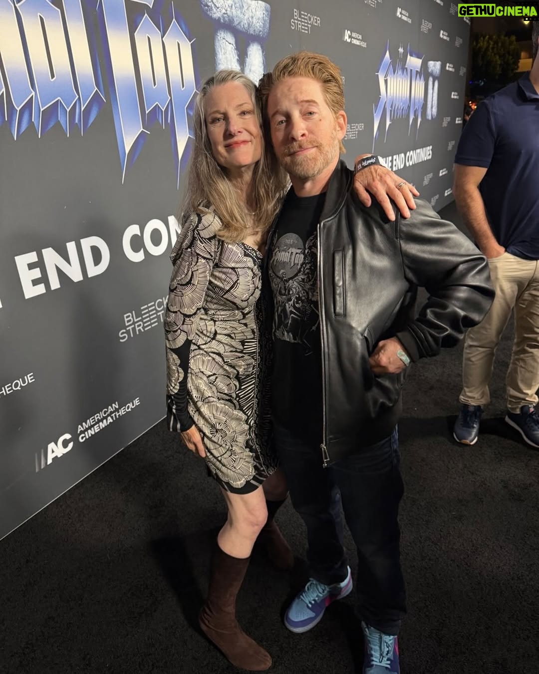 Annette O'Toole - 2.4K Likes - So happy to see @sethgreen at the #SpinalTapII premiere.