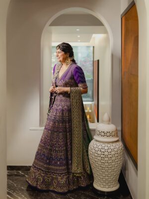 Anshula Kapoor Instagram - Every detail you see here - the outfit, the hair, the makeup - came straight from the hearts and hands of people I love.

@arpita__mehta , you’ve been with me through every first: my first sari, my first lehenga.. so it only felt right that you make my first wedding outfit too. You pour love into every thread, and I felt it all. My lehenga reflected a piece of us - with Bandhini, traditional Kutch embroidery, and mirror work that honoured Rohan’s roots, and your heart in every stitch. Thank you for making me the lehenga of my dreams & indulging me and all my whims and wishes! 🤗

@manishamelwani , thank you for making me feel my most beautiful. For gently pushing me outside my comfort zone and for always saying “let’s try it” to every wild idea we’ve had together.🥰

@sabakhanmakeup & @hairby_shivanik , you two have been with me through every look, every shoot, every meltdown.. you’ve dolled me up for birthdays, for a few special date nights, and every small and big occasion in between. You’re not just my glam team - you’re family. I wouldn’t have dreamt of doing this day without you. Thank you for all the love, laughter, and patience through every bit of my crazy. 🤗

Best team, biggest cheerleaders, and the reason I walked into the day grounded, smiling & glowing. Feeling completely me! 💜

📸: @thehouseontheclouds 

Outfit: @arpitamehtaofficial
Jewelry - @ajewelsbyanmol, gold kadas are moms
Footwear: @aprajitatoorofficial 
Styled by: @manishamelwani, Assisted by @rudri_kariya
Draper: @jayatai_
Makeup: @sabakhanmakeup
Hair: @hairby_shivanik
Nails: @naildateofficial 
Content team: @daultanipawan @bothrasakshi