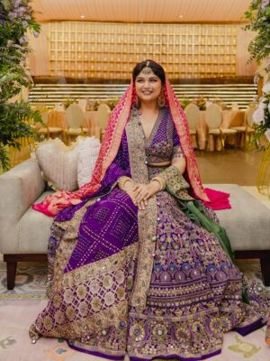 Anshula Kapoor Instagram - Every detail you see here - the outfit, the hair, the makeup - came straight from the hearts and hands of people I love.

@arpita__mehta , you’ve been with me through every first: my first sari, my first lehenga.. so it only felt right that you make my first wedding outfit too. You pour love into every thread, and I felt it all. My lehenga reflected a piece of us - with Bandhini, traditional Kutch embroidery, and mirror work that honoured Rohan’s roots, and your heart in every stitch. Thank you for making me the lehenga of my dreams & indulging me and all my whims and wishes! 🤗

@manishamelwani , thank you for making me feel my most beautiful. For gently pushing me outside my comfort zone and for always saying “let’s try it” to every wild idea we’ve had together.🥰

@sabakhanmakeup & @hairby_shivanik , you two have been with me through every look, every shoot, every meltdown.. you’ve dolled me up for birthdays, for a few special date nights, and every small and big occasion in between. You’re not just my glam team - you’re family. I wouldn’t have dreamt of doing this day without you. Thank you for all the love, laughter, and patience through every bit of my crazy. 🤗

Best team, biggest cheerleaders, and the reason I walked into the day grounded, smiling & glowing. Feeling completely me! 💜

📸: @thehouseontheclouds 

Outfit: @arpitamehtaofficial
Jewelry - @ajewelsbyanmol, gold kadas are moms
Footwear: @aprajitatoorofficial 
Styled by: @manishamelwani, Assisted by @rudri_kariya
Draper: @jayatai_
Makeup: @sabakhanmakeup
Hair: @hairby_shivanik
Nails: @naildateofficial 
Content team: @daultanipawan @bothrasakshi