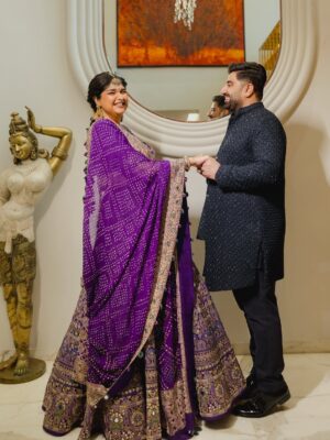 Anshula Kapoor Instagram - 02/10/2025 💌

This wasn’t just our Gor Dhana, it was love showing up in every little detail. Ro’s favorite words have always been “Always and Forever” - and today, they started to feel real in the sweetest way. His love makes me believe fairytales don’t just live in books, they live in moments like these.

A room overflowing with laughter, hugs, blessings, and the people who make our world feel full. And then, Ma’s love…quietly wrapping itself around us. In her flowers, in her words, in her seat, in the way her presence could still be felt everywhere.

All I remember is looking around and thinking: this is what forever should feel like.

 Rab raakha 🤍

—

Photo & Video: @thehouseontheclouds
Decor & design: @threeentertainment 
Event Planning: @shaadisquad 
Music: @shanayshahmusic @niine.artist
Invitation design: @pixiedustdesign 
Catering: @foodlinkcatering & @therameshwaramcafe
Florals: @anchalaurora
Carpet: @venjara_carpets

For Anshula:
Outfit: @arpitamehtaofficial
Jewelry - @ajewelsbyanmol, sankla kadas are moms 
Footwear: @aprajitatoorofficial 
Styled by: @manishamelwani, Assisted by @rudri_kariya
Draper: @jayatai_
Makeup: @sabakhanmakeup
Hair: @hairby_shivanik 
Nails: @naildateofficial 
Content team: @daultanipawan @bothrasakshi

For Rohan: 
Outfit: @kunalrawalofficial 
Hair: @aalimhakim @bashir.hair 
Footwear: @sko.store
