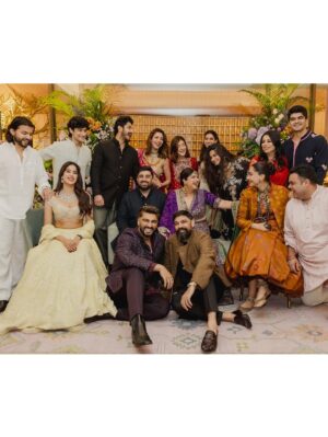 Anshula Kapoor Instagram - 02/10/2025 💌

This wasn’t just our Gor Dhana, it was love showing up in every little detail. Ro’s favorite words have always been “Always and Forever” - and today, they started to feel real in the sweetest way. His love makes me believe fairytales don’t just live in books, they live in moments like these.

A room overflowing with laughter, hugs, blessings, and the people who make our world feel full. And then, Ma’s love…quietly wrapping itself around us. In her flowers, in her words, in her seat, in the way her presence could still be felt everywhere.

All I remember is looking around and thinking: this is what forever should feel like.

 Rab raakha 🤍

—

Photo & Video: @thehouseontheclouds
Decor & design: @threeentertainment 
Event Planning: @shaadisquad 
Music: @shanayshahmusic @niine.artist
Invitation design: @pixiedustdesign 
Catering: @foodlinkcatering & @therameshwaramcafe
Florals: @anchalaurora
Carpet: @venjara_carpets

For Anshula:
Outfit: @arpitamehtaofficial
Jewelry - @ajewelsbyanmol, sankla kadas are moms 
Footwear: @aprajitatoorofficial 
Styled by: @manishamelwani, Assisted by @rudri_kariya
Draper: @jayatai_
Makeup: @sabakhanmakeup
Hair: @hairby_shivanik 
Nails: @naildateofficial 
Content team: @daultanipawan @bothrasakshi

For Rohan: 
Outfit: @kunalrawalofficial 
Hair: @aalimhakim @bashir.hair 
Footwear: @sko.store