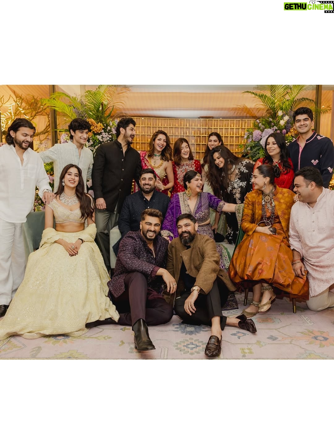 Anshula Kapoor - 240.9K Likes - 02/10/2025 💌

This wasn’t just our Gor Dhana, it was love showing up in every little detail. Ro’s favorite words have always been “Always and Forever” - and today, they started to feel real in the sweetest way. His love makes me believe fairytales don’t just live in books, they live in moments like these.

A room overflowing with laughter, hugs, blessings, and the people who make our world feel full. And then, Ma’s love…quietly wrapping itself around us. In her flowers, in her words, in her seat, in the way her presence could still be felt everywhere.

All I remember is looking around and thinking: this is what forever should feel like.

 Rab raakha 🤍

—

Photo & Video: @thehouseontheclouds
Decor & design: @threeentertainment 
Event Planning: @shaadisquad 
Music: @shanayshahmusic @niine.artist
Invitation design: @pixiedustdesign 
Catering: @foodlinkcatering & @therameshwaramcafe
Florals: @anchalaurora
Carpet: @venjara_carpets

For Anshula:
Outfit: @arpitamehtaofficial
Jewelry - @ajewelsbyanmol, sankla kadas are moms 
Footwear: @aprajitatoorofficial 
Styled by: @manishamelwani, Assisted by @rudri_kariya
Draper: @jayatai_
Makeup: @sabakhanmakeup
Hair: @hairby_shivanik 
Nails: @naildateofficial 
Content team: @daultanipawan @bothrasakshi

For Rohan: 
Outfit: @kunalrawalofficial 
Hair: @aalimhakim @bashir.hair 
Footwear: @sko.store