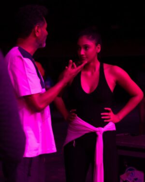 Anukreethy Vas Instagram - Take more chances, dance more dances 💃🏼
.
I got to dance with the legend himself @prabhudevaofficial master and i still pinch myself 🙈