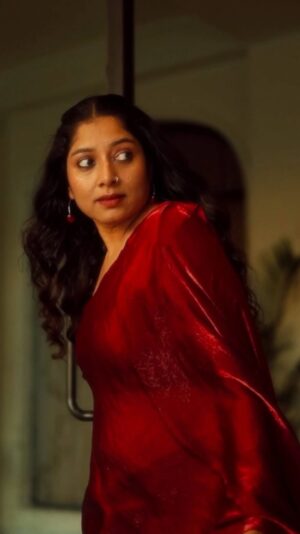 Anumol Instagram - In search of you everywhere… in the crowd, in the silence, in the corners of my own heart. Some journeys are endless, yet I still walk them because losing hope feels heavier than longing.

Captured by @chitrapriyadarshini 
MUA @p00jamohan 
Location @thelakemanorpanangad 
Wearing @elegant_fashion_way