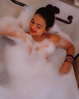 Anupama Prakash Instagram - Lost in the bubbles." 🫧
