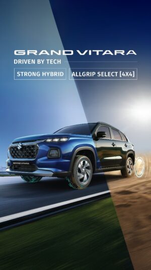 Anupriya Goenka Instagram - Technology doesn’t exist to be admired. It exists to empower. Without you, it is merely just silent potential. But with you, it’s purpose in motion.

The Grand Vitara
Driven by Tech. 

#GrandVitara #StrongHybrid #AllGripSelect[4X4] #DrivenByTech