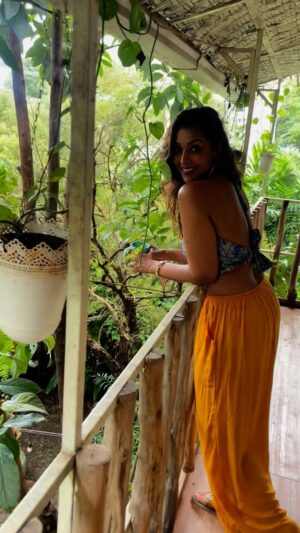 Anupriya Goenka Instagram - @atcirclegoa is a place very close to my heart, not just for the space it is and the amazing food and ambience.. but the intent, love and simplicity Keith and his family @dotinthepark @cocopadel_goa run the space with. 

Even on our first conversation with Keith and the recommendations we received from friends, we knew we were going to the right place. 

And right and blessed we were.. the 2bhk really feels like home and we loved staying in the room- with the plunge pool and attic in.. despite work, we dint wanna go out and try and spend maximum time here doing yoga and learning at the paddle court.. and the natural swimming pool, is such a brilliant and Eco friendly concept. 

I highly recommend this home away from home. The energy really helps in pausing and just being.. 

That’s why i chose this song.. one I love it and second Marhala means - Stage (in a journey or process) and a Resting place or stopover (for travelers).. the duality of it is perfect.

This space really helps in reflecting on your blessings, internal world while you are in your worldly process of living and achieving! ❤️❤️

#fyp #blessing #hope #travel #beauty