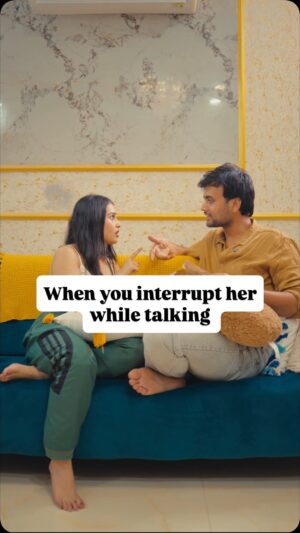 Anushka Kaushik Instagram - Teri sabse badi problem ye hai tu sunta nhi 
#fun #love #viral #relationship#relatable #comedy #comedy