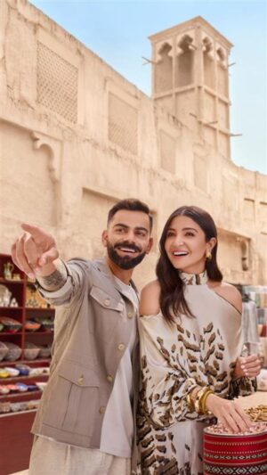 Anushka Sharma Instagram - From quaint bonfires to spontaneous moments by the beach, join Virat and I as we share highlights of our most memorable Dubai holiday. A destination we hold very close to our hearts, Dubai never ceases to surprise us and every trip has brought us some of our most cherished moments.
Do you have special someone to surprise on your next Dubai holiday?
#VisitDubai #Ad