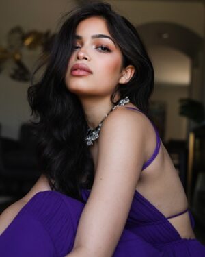 Anwita Sundaram Instagram - Not doing too much, just enough to break the internet 💜✨
Shot and styled by @iamashimaarora
#Instagram #Instagood #Explore #Purple #Picoftheday #Anwita