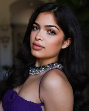 Anwita Sundaram Instagram - Not doing too much, just enough to break the internet 💜✨
Shot and styled by @iamashimaarora
#Instagram #Instagood #Explore #Purple #Picoftheday #Anwita