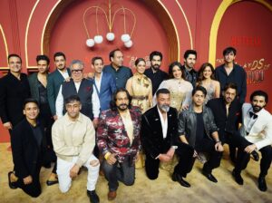 Anya Singh Instagram - The team behind this dream! ♥️

Thank you captain @___aryan___  for creating this monster of a show which I got to be a part of & for the energy that transcended through you.

It’s been a treat to be a part of this journey, one full of stomach hurting laughter, solid support and love. So grateful to also have got a chance to work with a brigade of talent across every department. 

Lastly, a big hug to the Singh family without whom Sanya’s life would have had no drama 😂🫶🏼
@lakshya @raghavjuyal #manojpahwa sir 🤗🤗

Fortunate to have so many dreams come true through one project🧿.
