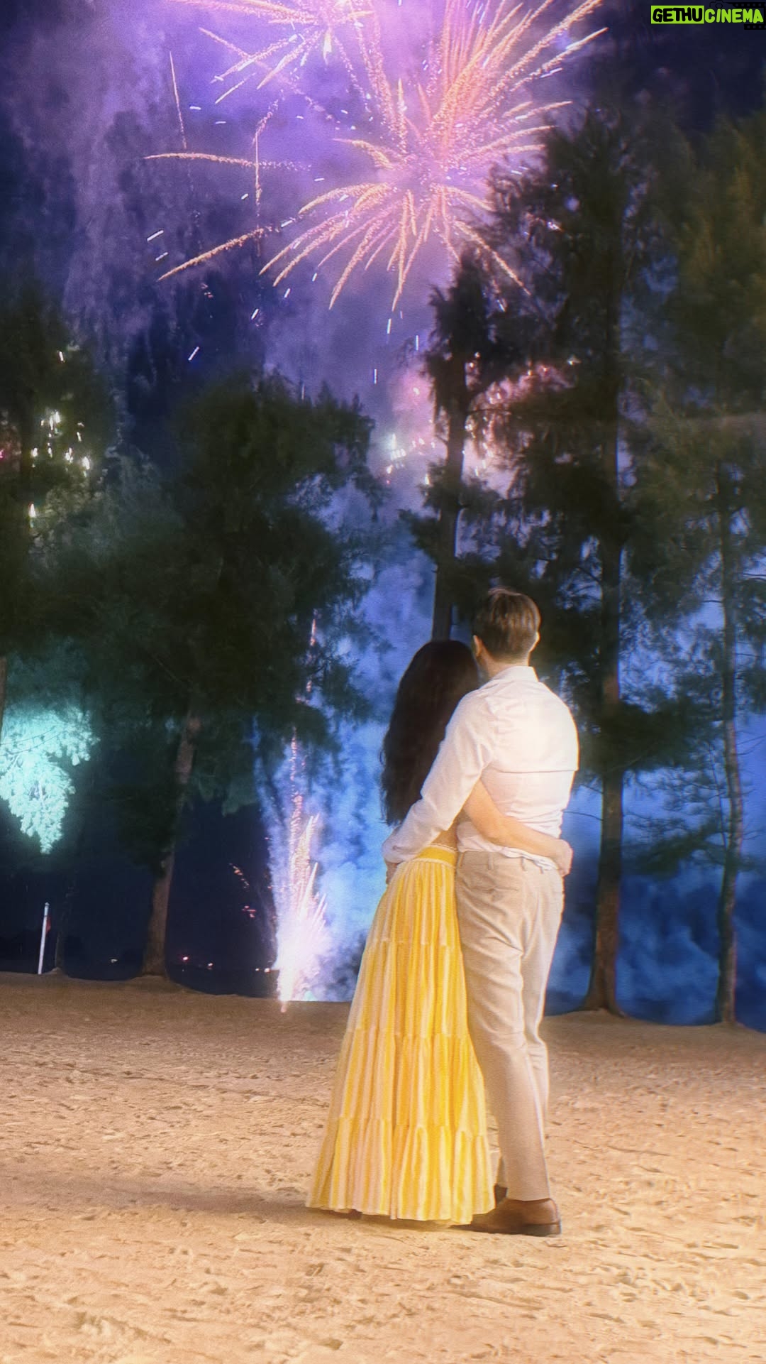 Apple Hong - 5.7K Likes - Dear Michelle, I’m so, so happy for you! You’ve found your perfect match! 😍A loving man who truly cherishes you and seeing you this happy makes my heart smile. 😊 I just know you two will be the sweetest team, growing old together, sharing inside jokes, and building a beautiful life side by side. ❤️ Wishing you both endless love, laughter, and blessings in every season of life.😇 @michellechiaofficial @jacksonbcxz 

~ 8.8.2025

#blissful #wedding #beachwedding #fireworks #foreverlove #bestwishes #girlfriendsforlife