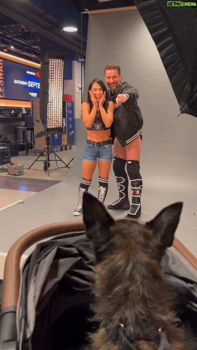 April Jeanette Mendez - 170.3K Likes - Just some quick family photos before #Wrestlepalooza 👫🐶📸