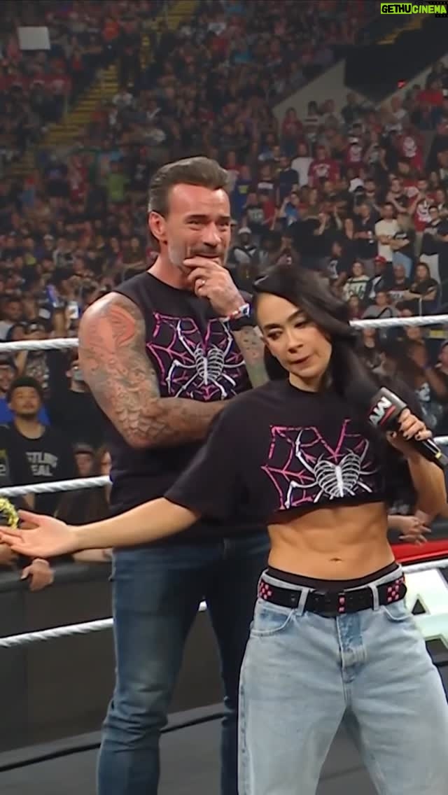 April Jeanette Mendez - 179.8K Likes - @theajmendez… we missed you so much! 😂 #WWERaw