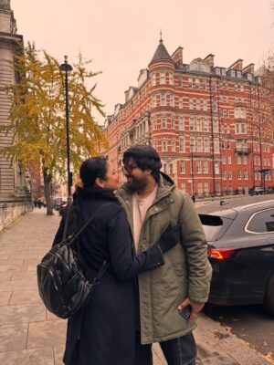 Archita Sahu Instagram - Happy birthday to the person with whom I want to explore the world just like the other couple behind us ❤️ I won’t mind if he troubles me as seen in the last pic❤️😁
@sabyasachi_actor