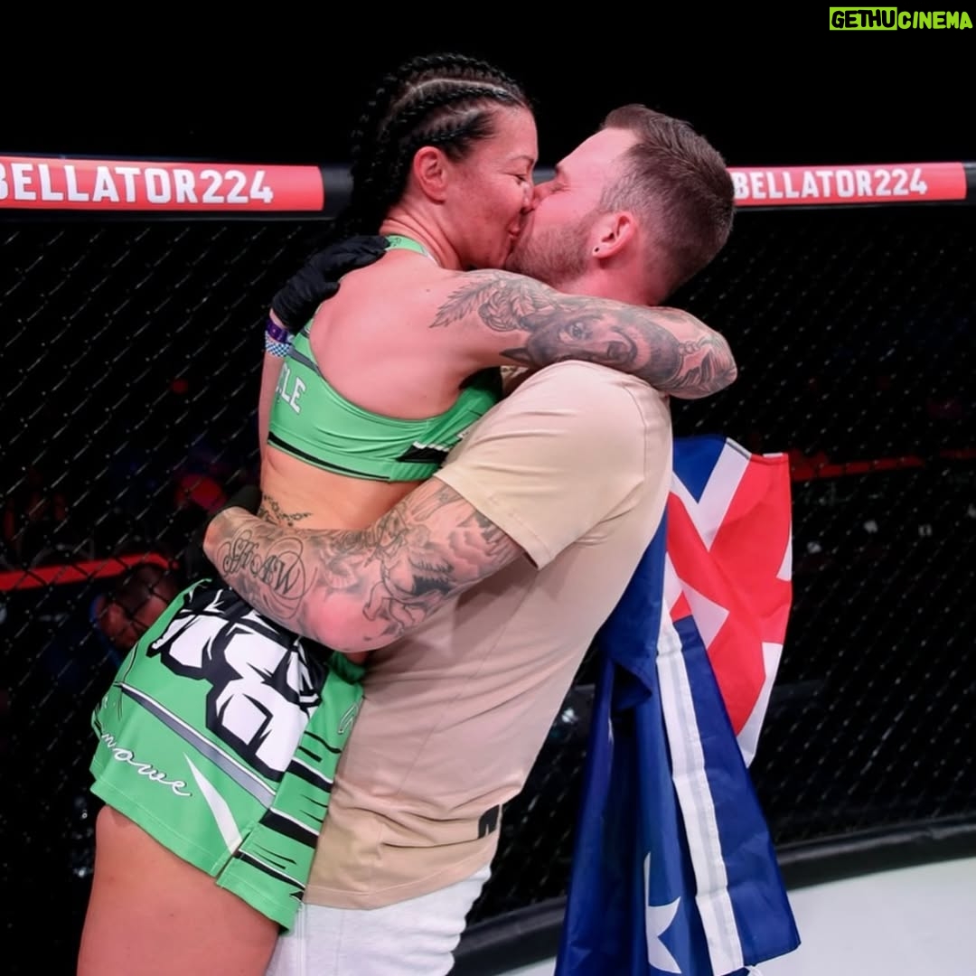 Arlene Blencowe - 535 Likes - What a ride! You and me 🫶🏽
For the past 10 years you’ve been my biggest support. Picking me up at my lowest points and been there to celebrate the highs. The right balance of being soft with me when I need it and also telling me to pull my head in. 
All I can say is that I wouldn’t have reached the levels that I did, if it wasn’t for you. 
From having the confidence in yourself and the trust in me and our relationship, to allow me to fully give everything to being a fighter. Being away for months on end while you were home with the kids. To supporting me in every crazy idea I’ve had and continue to have. You’re my rock and I’m forever grateful that life has blessed me with you!! 
We did this together, we changed the narrative of our lives and gave our family the beautiful future that we have.