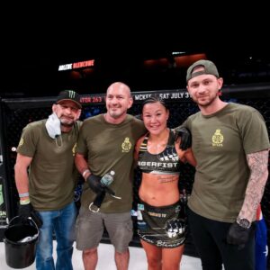 Arlene Blencowe Instagram - What a ride! You and me 🫶🏽
For the past 10 years you’ve been my biggest support. Picking me up at my lowest points and been there to celebrate the highs. The right balance of being soft with me when I need it and also telling me to pull my head in. 
All I can say is that I wouldn’t have reached the levels that I did, if it wasn’t for you. 
From having the confidence in yourself and the trust in me and our relationship, to allow me to fully give everything to being a fighter. Being away for months on end while you were home with the kids. To supporting me in every crazy idea I’ve had and continue to have. You’re my rock and I’m forever grateful that life has blessed me with you!! 
We did this together, we changed the narrative of our lives and gave our family the beautiful future that we have.