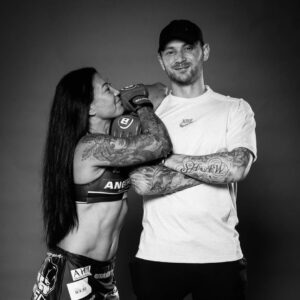 Arlene Blencowe Instagram - What a ride! You and me 🫶🏽
For the past 10 years you’ve been my biggest support. Picking me up at my lowest points and been there to celebrate the highs. The right balance of being soft with me when I need it and also telling me to pull my head in. 
All I can say is that I wouldn’t have reached the levels that I did, if it wasn’t for you. 
From having the confidence in yourself and the trust in me and our relationship, to allow me to fully give everything to being a fighter. Being away for months on end while you were home with the kids. To supporting me in every crazy idea I’ve had and continue to have. You’re my rock and I’m forever grateful that life has blessed me with you!! 
We did this together, we changed the narrative of our lives and gave our family the beautiful future that we have.