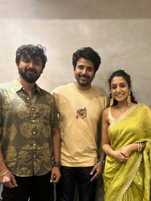 Arsha Baiju Instagram - ♥️🥹
@sivakarthikeyan 

Forever grateful to SK Sir for believing in our story and presenting it to the world. Thank you for being the reason our #housemates got tremendous love♥️🙏🏼
Grateful beyond words! 
@darshan_offl ♥️
@rajavel_hbk ♥️
#housemates #sivakarthikeyan #sk