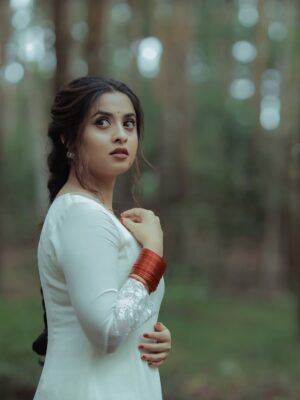 Arthana Binu Instagram - 🕊️
Costume: @theacollective.in 
Photography: @mojo_click 
MUAH: @vinithaaswathybrides
