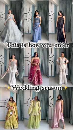 Asfi Javed Instagram - Which one is your favourite? ✨
1st outfit - @monkandmei_by_soniaanand
2nd outfit - @sidhaarthanddisha
3rd outfit - @evabledesigns
4th outfit - @pramila.shop
5th outfit - @rukhbyritukumar
6th outfit - @asbaabofficial
7th outfit - @monkandmei_by_soniaanand
8th outfit - @saundhindia
9th outfit - @thekoskii
#wedding#weddingseason