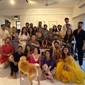 Asha Negi Instagram - Oh, the joy of Ganpati season in Mumbai, nothing feels more magical!✨✨✨.
.
@rhuaofficial