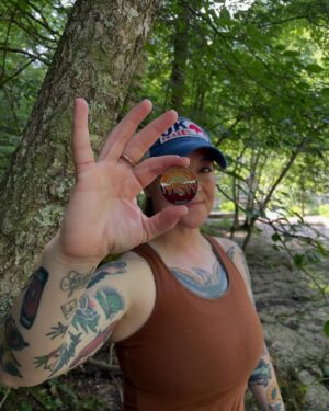 Ashley McBryde Instagram - Today marks 3 years. Since my last drink. My last time being “that guy” in my social and professional circles. The last panicked phone call for help. The final slip up that caused the intervention  from those that love me  and the shift in me allowing me to say “that’s enough”. The details are known by those who are deserving of such painful information. Gratitude is the guiding light today. Grief is okay. A version of me had to die off so I could become myself. I have love for her and every other version of me that had to exist so I could stand by this waterfall today. Thank you for the ability to stand here. Celebrating by connecting to Mother Earth was just the kind of party I needed. If you’re struggling , reach out. You aren’t alone and don’t have to be. You’re gonna be delighted at how many of us there are. I love you, keep going.
