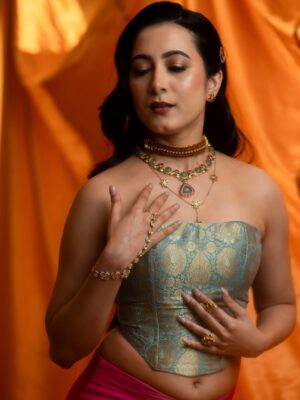 Ashvithi Shetty Instagram - SIIMA 2025
A tribute to the timeless grace of B. Saroja Devi , this look reimagines her elegance.
Look details corset inspired by her iconic blouse, and a skirt drawn from the hues of her saree .An ode to her legacy, stitched into the present.
Team:
Styling @khushi_jagadisha
Outfit @label_anvi
Photography @nithishayyod
Makeup @makeoverby_roopakala
Hair @sparkle_makeover_by_bharathi
Studio @asdreamstudio
Nails @cosmiclashesandnails