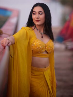Ashvithi Shetty Instagram - šāļøš
Outfit @inayadesignerstudio
Jewel @lolstudiops
šø @abhijithkumar_