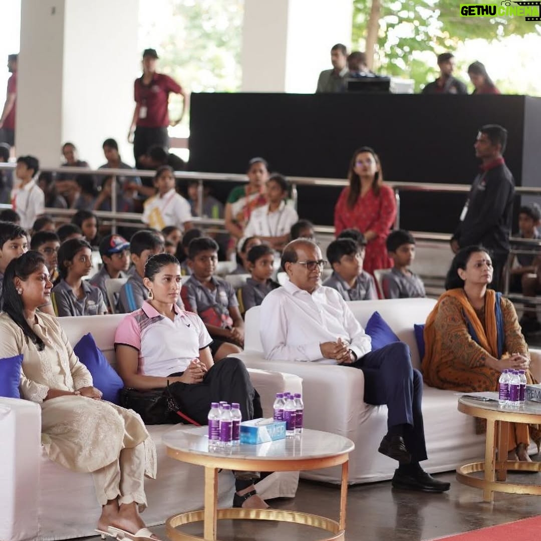 Ashwini Ponnappa - 6.1K Likes - National Sports Day which is celebrated on the birth Anniversary of Major Dhyan Chand is a wonderful day to celebrate sports and encourage everyone to play and  get physically active. 

I had the pleasure of celebrating this National Sports Day with The Gaudium School by felicitating their athletes and coaches across different disciplines. It was nice to see the kind of support the kids receive and also how they introduce new sports to them👌🏻