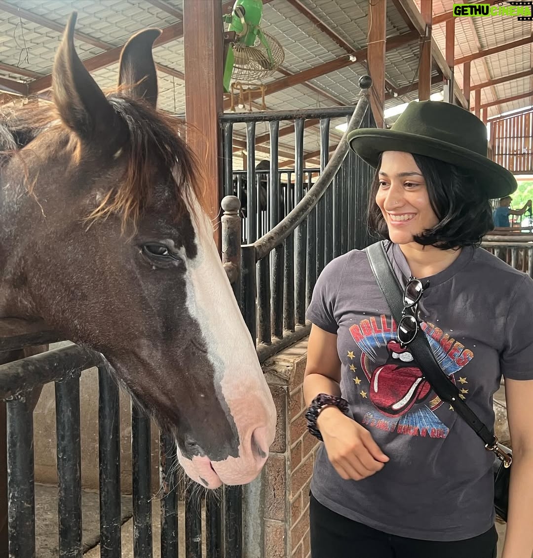 Ashwini Ponnappa - 6.6K Likes - 👭🐎 🐕 🌅 
.
.
.
.
#muchneeded ♥️