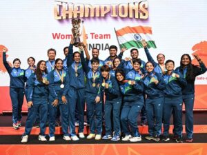 Ashwini Ponnappa Instagram - CHAMPIONS!!!! 🏆 🙌🏻🤩 #badmintonasiateamchampionships2024
.
What an incredible team to have been part of !!! 🤩
Super Grateful to the entire team for making this happen! ❤️
My awesome team mates, coaches and support staff, Thank You! 🙏🏻💕