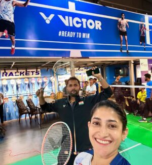 Ashwini Ponnappa Instagram - Proud to be at the Victor Experience Centre opening in Hyderabad—an incredible space for every badminton enthusiast to find the perfect gear and fuel their passion. Hyderabad, let’s keep raising the game!
@victorsport_official
@victorsport_india
#Victor #readytowin