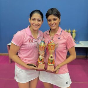 Ashwini Ponnappa Instagram - 🏆 All India Senior Ranking 😁@tanishacrasto 🙌🏻😊