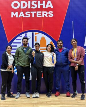 Ashwini Ponnappa Instagram - 🥈🙏🏻☺️
.
.
.
#odishamasters2023 #super100