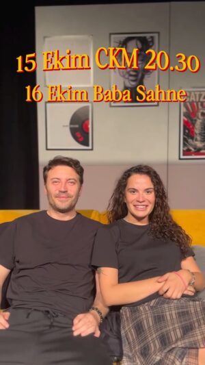 Aslı Bekiroğlu Instagram - Fantastik Komedi “Sil Baştan”
Su, sevgilisi Ateş’i değiştirme gücünü keşfeder. Masum başlayan oyun, ilişkilerdeki dengeyi alt üst eden çarpıcı bir serüvene dönüşür.

15 Ekim CKM 
16 EKİM BABA SAHNE 
17 EKİM DÜZCE BELEDİYESİ KÜLTÜR MERKEZİ
 
🎭 İlişki ve hayata dair sizi etkileyecek bir gösteri, sizde yerinizi ayırın sınırlı bilet sakın kaçırmayın!