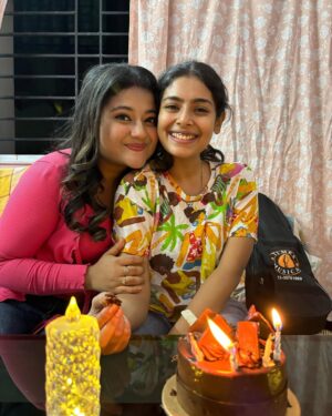 Asmee Ghosh Instagram - Happy Birthday my mischief partner❤️! One of the best friendships that happened to me last year was with you and  I am going to cherish it throughout🌸 Love you my pookie…… to more addas, to more overthinking, and to more coin master spins🤣… may we keep on bringing out the little kids in each other😘